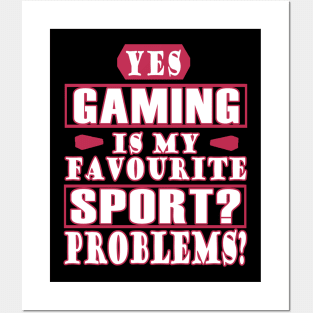 Gaming gambling e-sports computer console Posters and Art